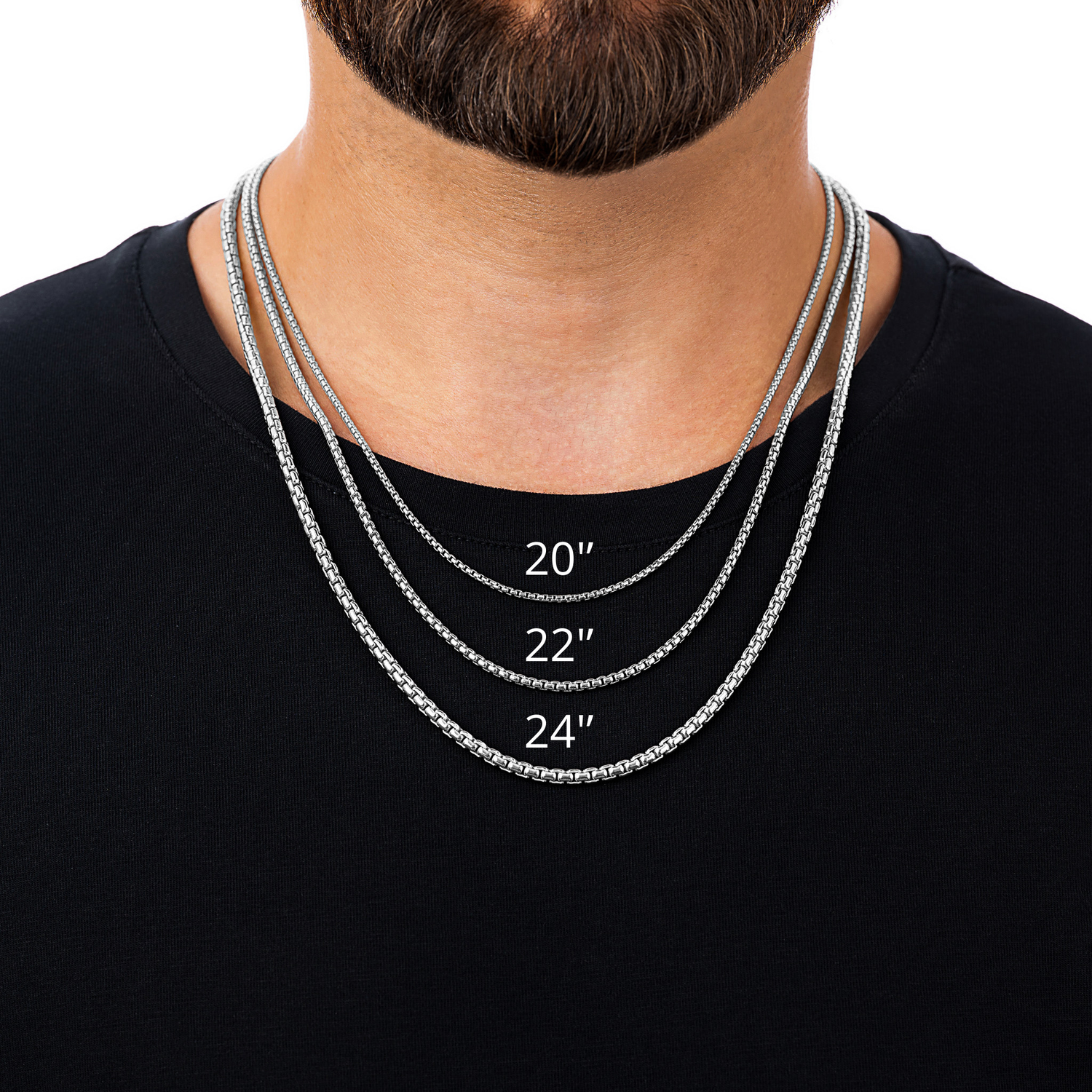 Chaîne Cubaine Mezza Ovale Argent Sterling 5.5 mm