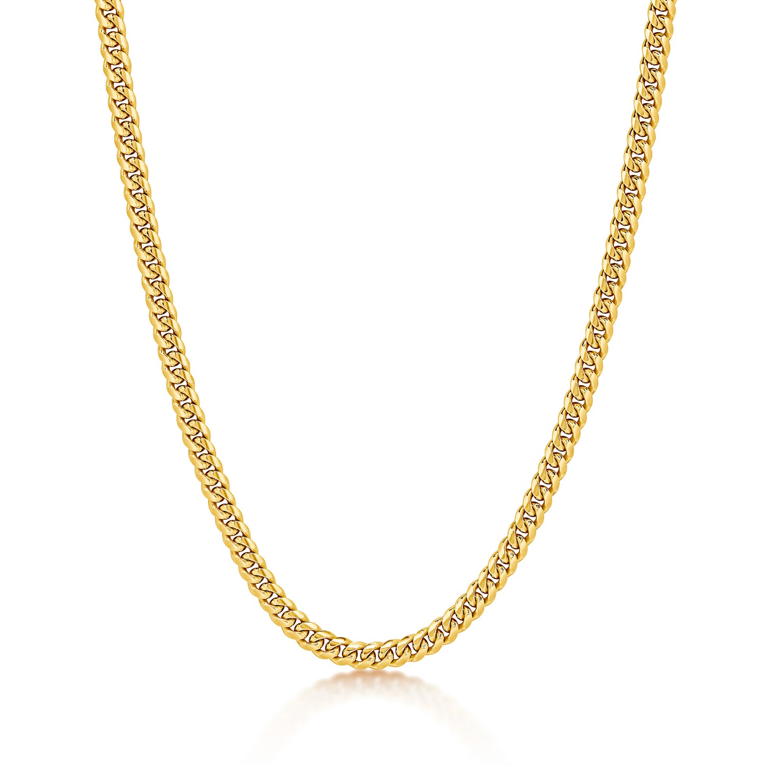 Curb Gold Chain 3.5mm
