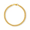 Curb Gold Bracelet 5mm - Keays