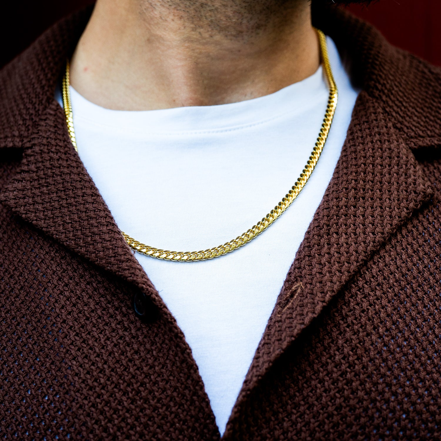 Curb Gold Chain 5mm - Keays