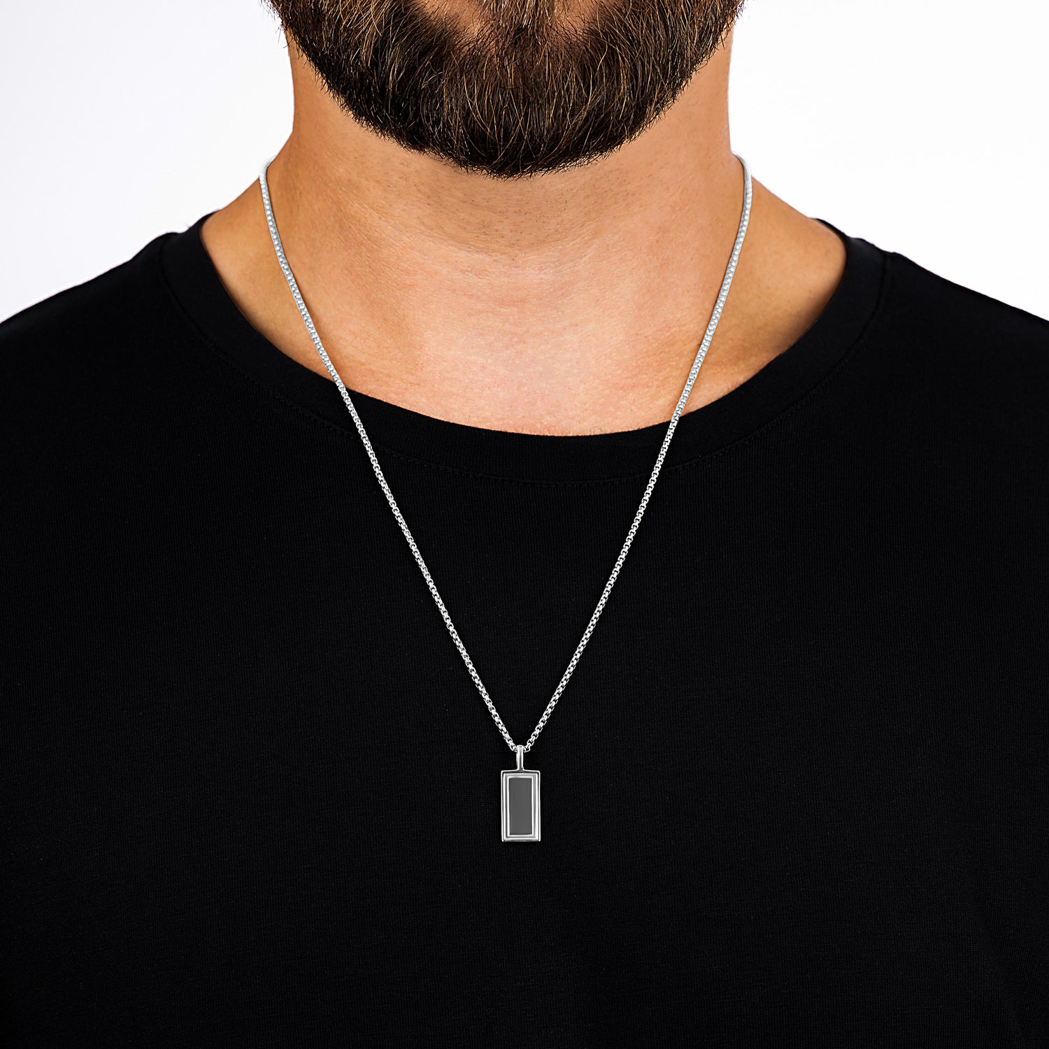 Pendentif Pillar Argent