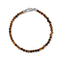 Tiger Eye Silver Bracelet 4mm - Keays